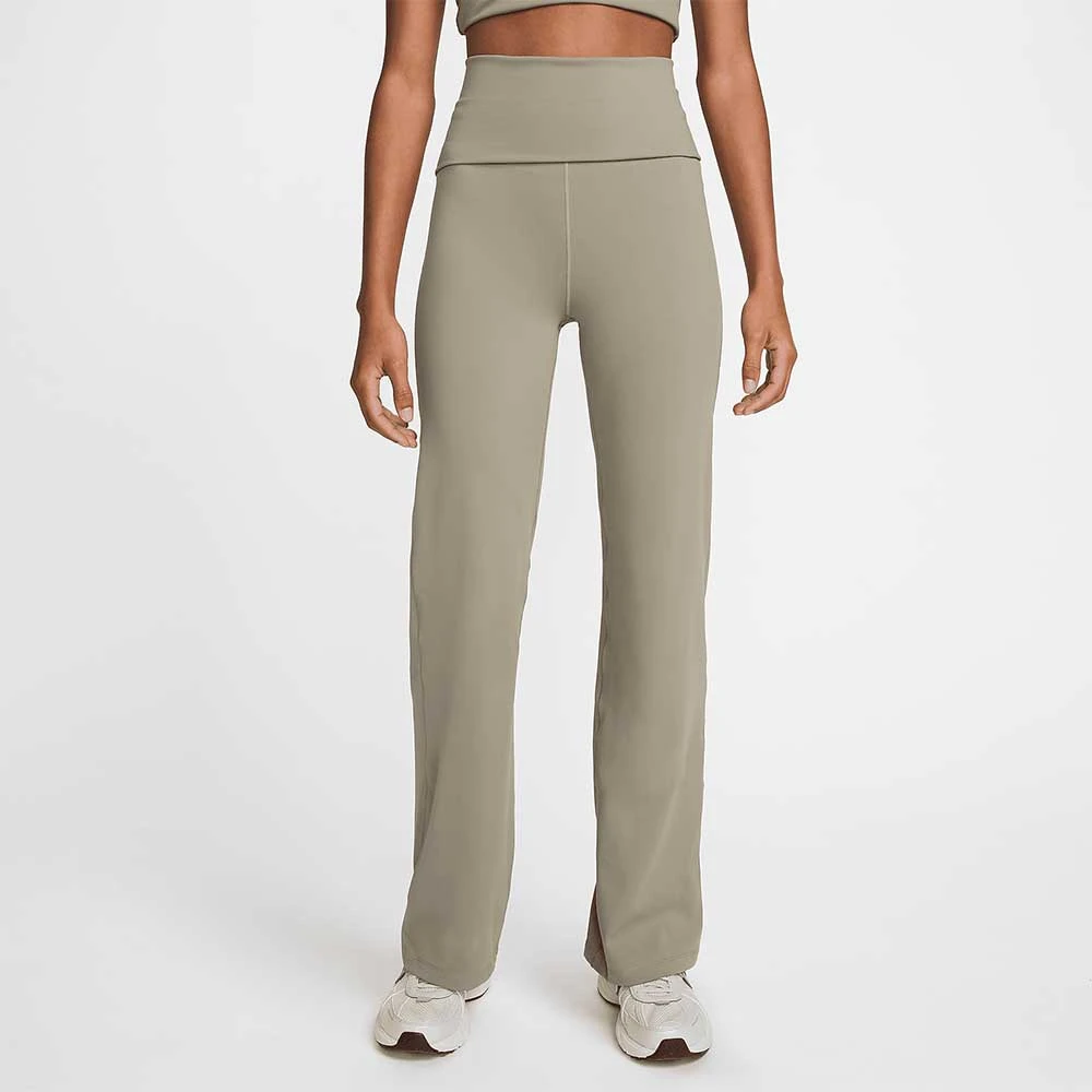ДАМСКО ДОЛНИЩЕ NIKE FV7848-320 DF ONE HR FLDOVR PANT ЗЕЛЕНО - lotus-sport.bg