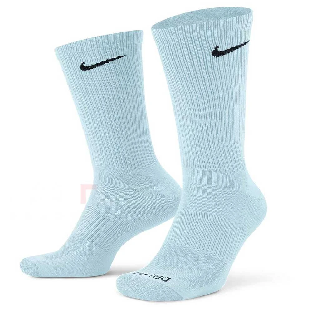 ЧОРАПИ NIKE SX6888-995 EVERYDAY PLUS CUSH CREW 3PR - 132 СИНИ/КАФЯВО-ЧЕРВЕНИ - lotus-sport.bg