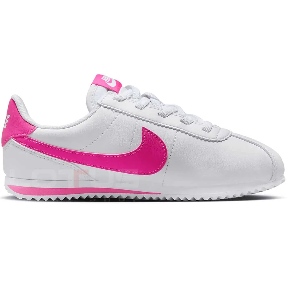 ДЕТСКИ МАРАТОНКИ ЗА МОМИЧЕ NIKE DM0951-104 KIDS CORTEZ EASYON BPV БЕЛИ - lotus-sport.bg