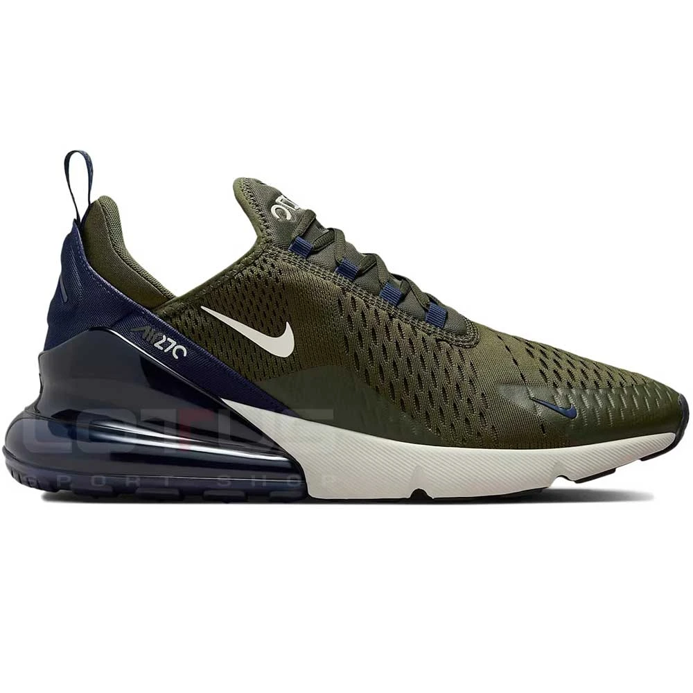 МЪЖКИ МАРАТОНКИ NIKE AH8050-303 AIR MAX 270 MESH ТЪМНОЗЕЛЕНИ - lotus-sport.bg
