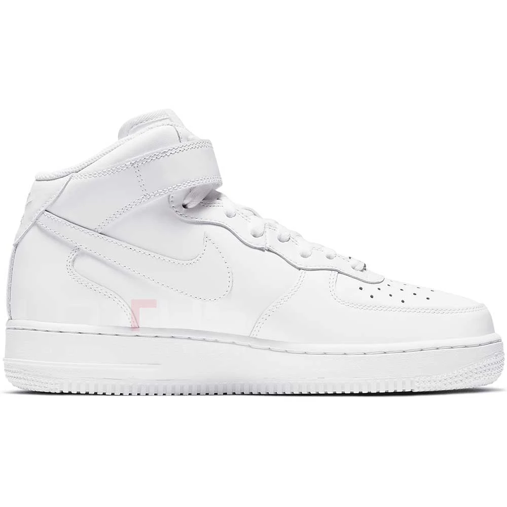 ДАМСКИ ОБУВКИ NIKE DD9625-100 AIR FORCE 1 '07 MID REC БЕЛИ - lotus-sport.bg