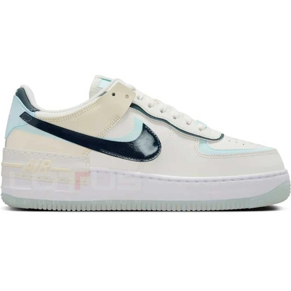 ДАМСКИ ОБУВКИ NIKE DZ1847-107 AF1 SHADOW БЕЖОВИ/СИНИ - lotus-sport.bg