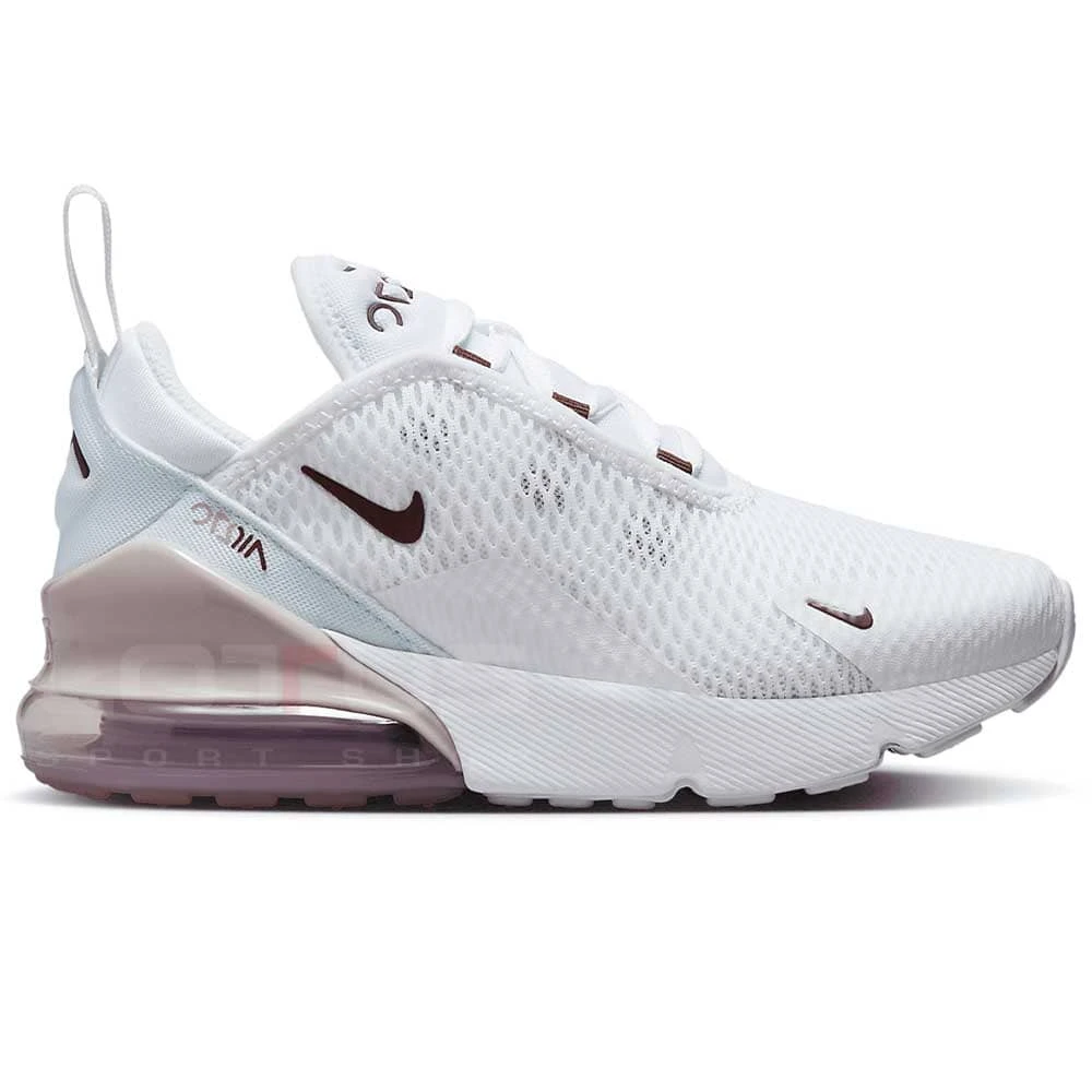ДЕТСКИ МАРАТОНКИ ЗА МОМИЧЕ NIKE AO2372-119 AIR MAX 270 BP БЕЛИ - lotus-sport.bg