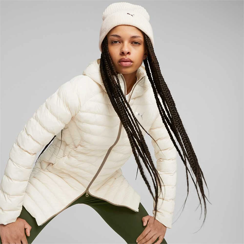 ЗИМНА ШАПКА PUMA 02487402 METAL CAT BEANIE БЯЛА - lotus-sport.bg