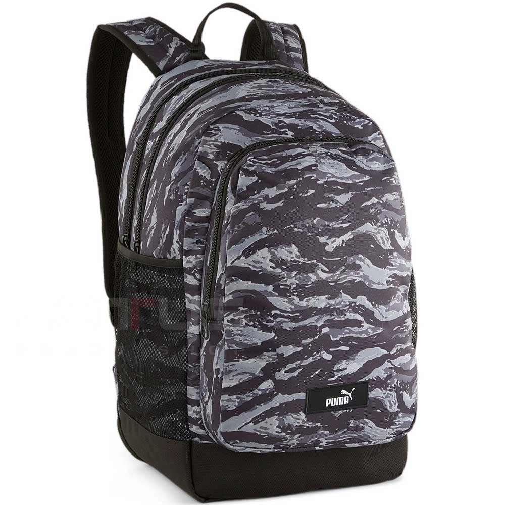 РАНИЦА PUMA 09069708 ACADEMY BACKPACK ЧЕРНА/КАМОФЛАЖ - lotus-sport.bg
