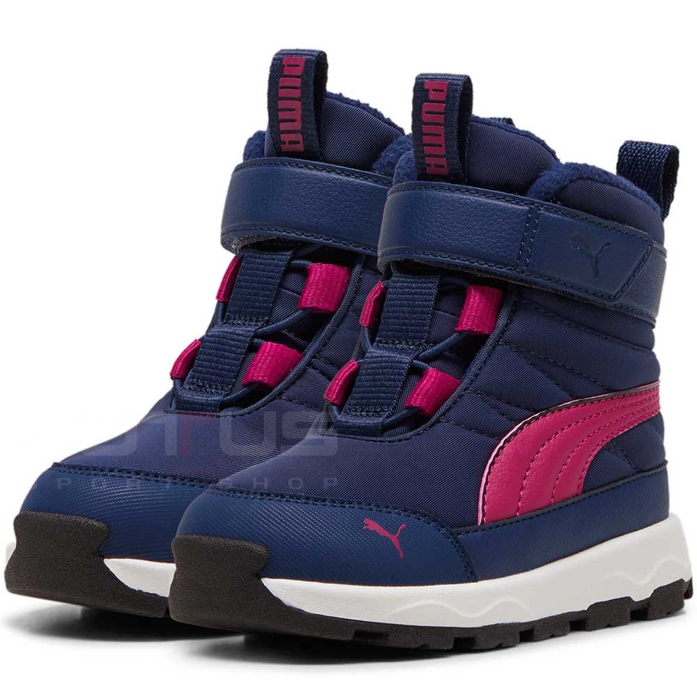 ДЕТСКИ БОТУШИ PUMA 39264606 EVOLVE BOOT AC+ INF СИНЬО-ЛИЛАВИ - lotus-sport.bg