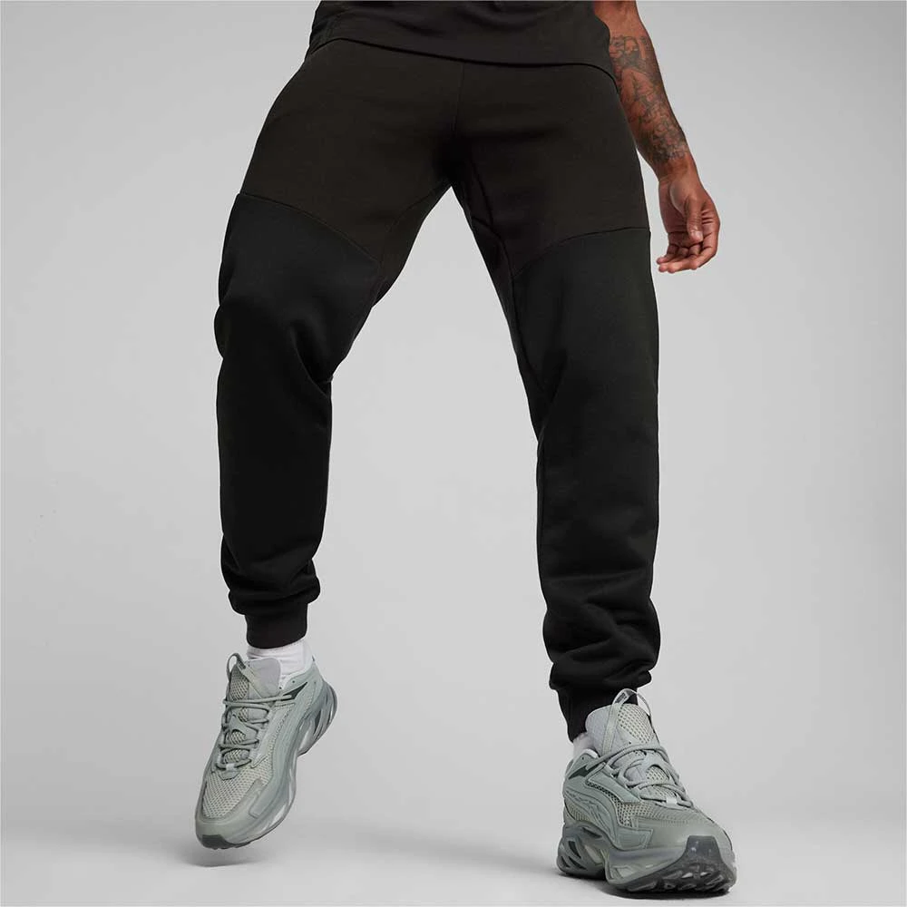 МЪЖКО ДОЛНИЩЕ PUMA 62438301 PUMATECH SWEATPANT FL ЧЕРНО - lotus-sport.bg