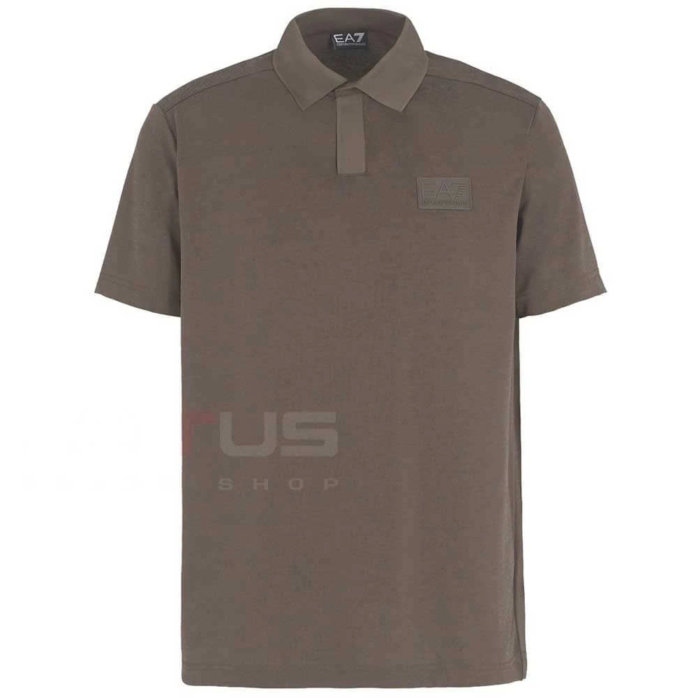 МЪЖКА ТЕНИСКА EA7 EMPORIO ARMANI 7M000219-U6139 LUX M POLO MO PL 2 КАФЯВА - lotus-sport.bg
