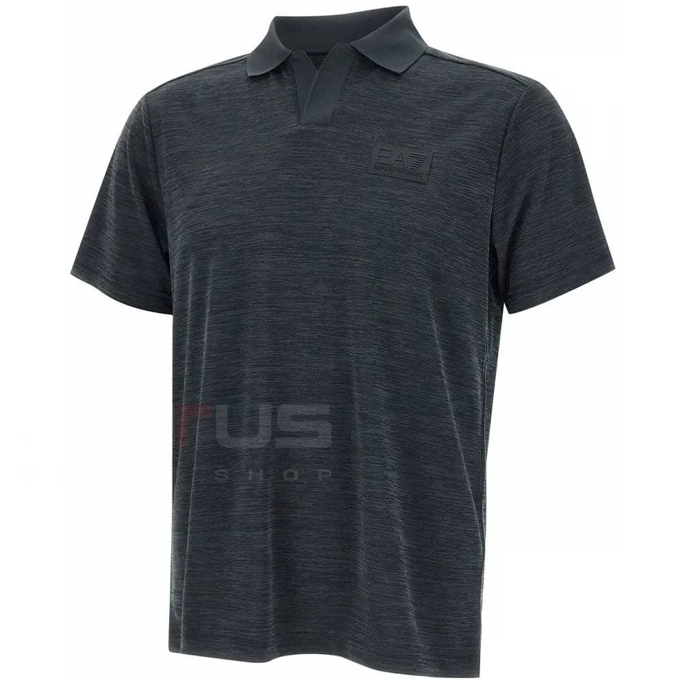 МЪЖКА ТЕНИСКА EA7 EMPORIO ARMANI 7M000219-UC001 LUX M POLO MO PL 2 ЧЕРНА - lotus-sport.bg