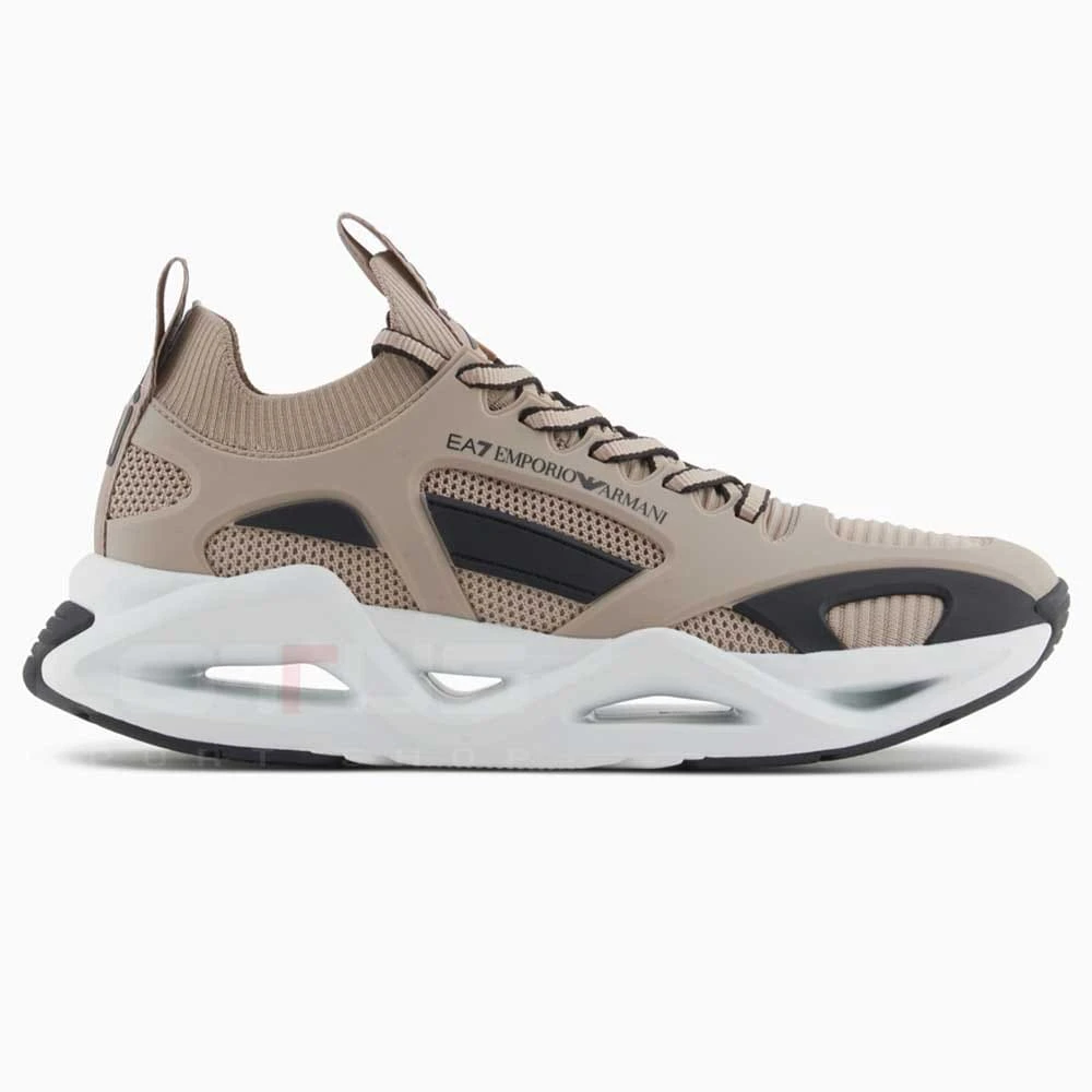 МЪЖКИ МАРАТОНКИ EA7 EMPORIO ARMANI X8X174-U471 INFINITY CAGE СИВО-КАФЯВИ - lotus-sport.bg