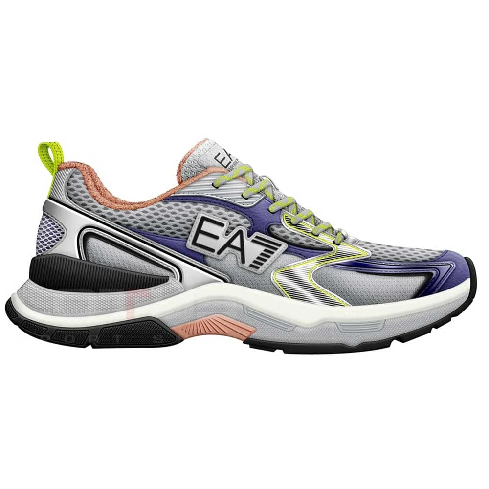 ДАМСКИ МАРАТОНКИ EA7 EMPORIO ARMANI X8X249-D140 PREDATOR БЕЛИ/БЛЕДОЛИЛАВИ - lotus-sport.bg