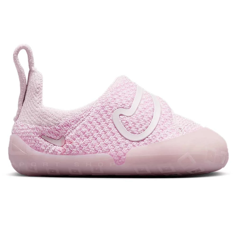 БЕБЕШКИ ОБУВКИ ЗА МОМИЧЕ NIKE FB3244-601 SWOOSH 1 (TD) РОЗОВИ - lotus-sport.bg