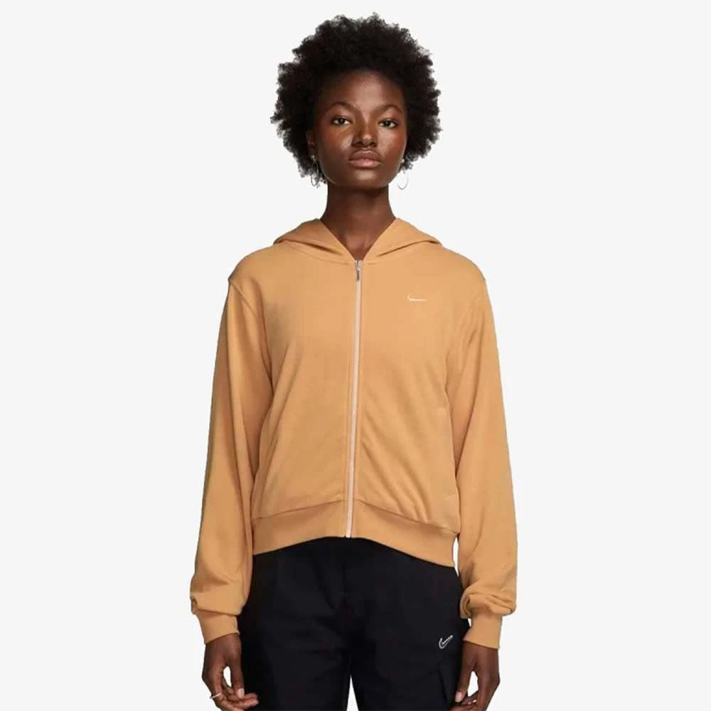 ДАМСКО ГОРНИЩЕ NIKE FN2415-856 NSW NK CHLL FT FZ HDY ОРАНЖЕВО - lotus-sport.bg