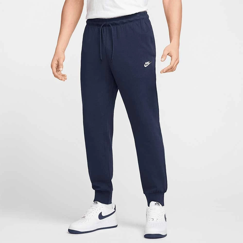 МЪЖКО ДОЛНИЩЕ NIKE FQ4330-451 CLUB KNIT JOGGER ТЪМНОСИНЬО - lotus-sport.bg
