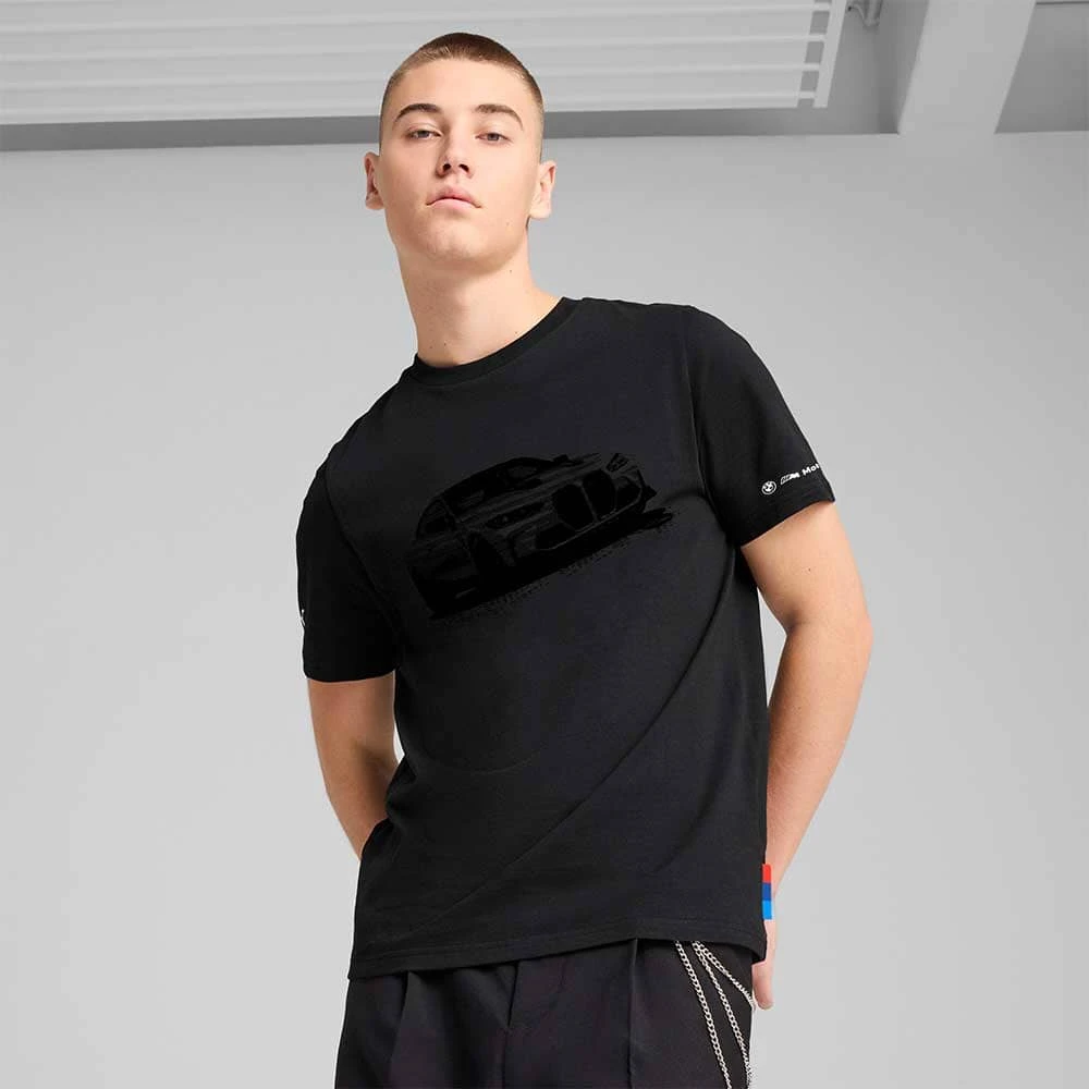 МЪЖКА ТЕНИСКА PUMA 63063301 BMW MMS ESS GRAPHIC TEE ЧЕРНА - lotus-sport.bg