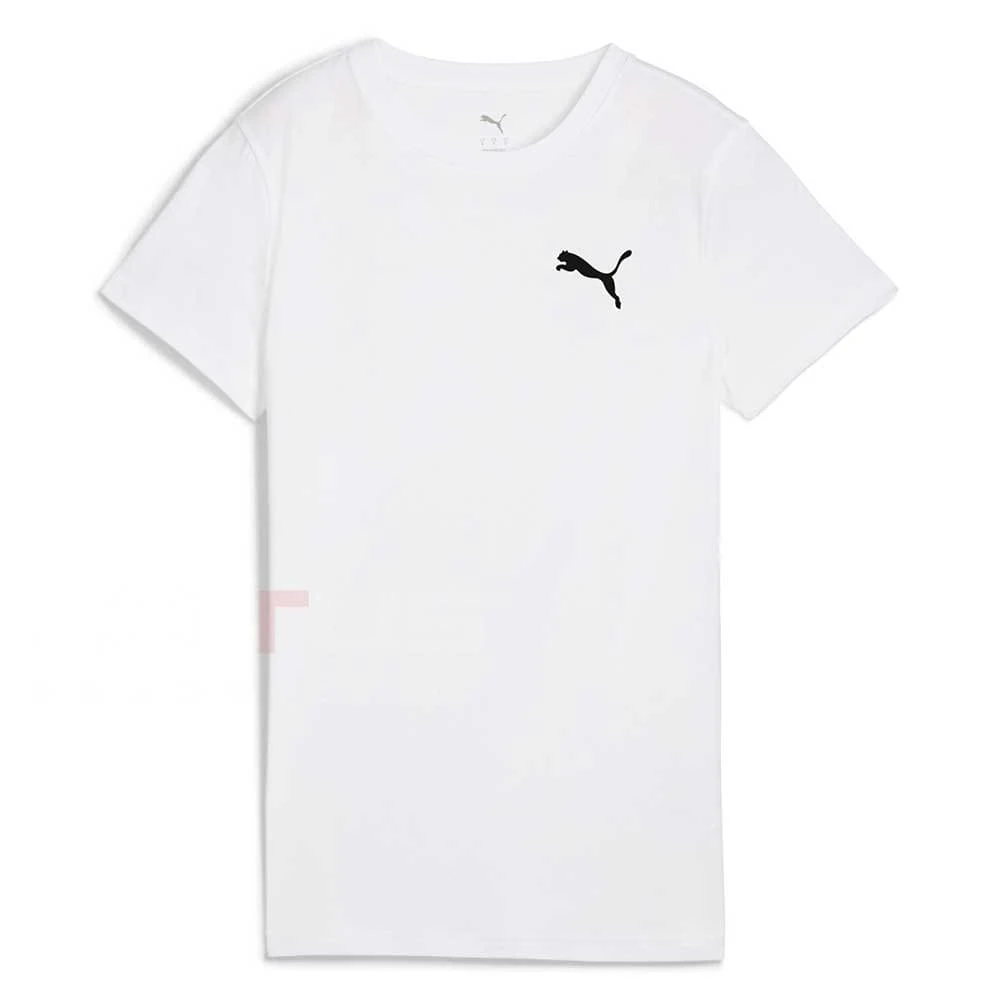 ДАМСКА ТЕНИСКА PUMA 68237402 ESS PUMA LOGO TEE БЯЛА - lotus-sport.bg
