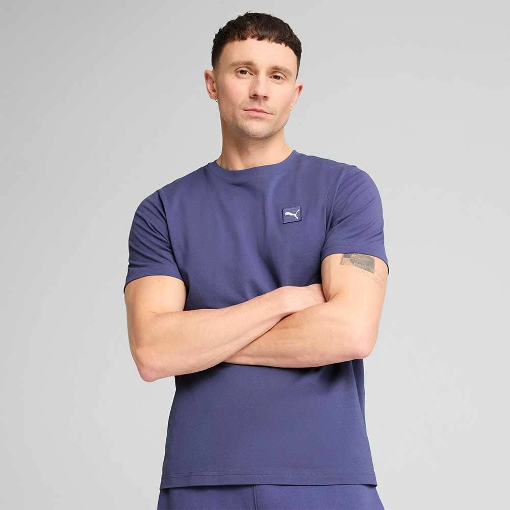 МЪЖКА ТЕНИСКА PUMA 68472646 ESS ELEVATED TEE СИНЯ - lotus-sport.bg