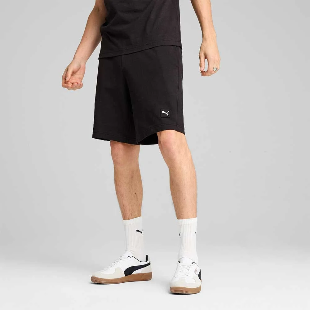 МЪЖКИ КЪСИ ПАНТАЛОНИ PUMA 68473001 ESS ELEVATED SHORTS 9IN TR ЧЕРНИ - lotus-sport.bg