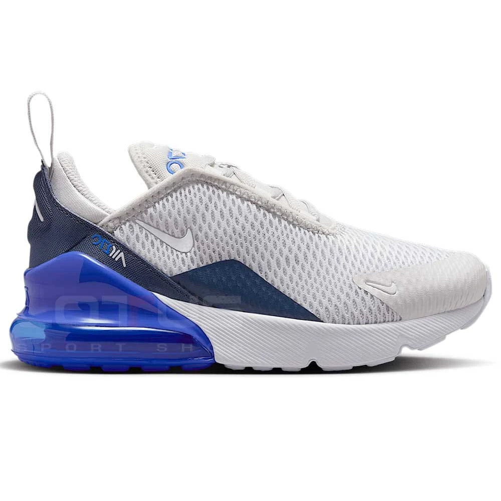 ДЕТСКИ МАРАТОНКИ ЗА МОМЧЕ NIKE AO2372-041 AIR MAX 270 (PS) СВЕТЛОСИВИ - lotus-sport.bg