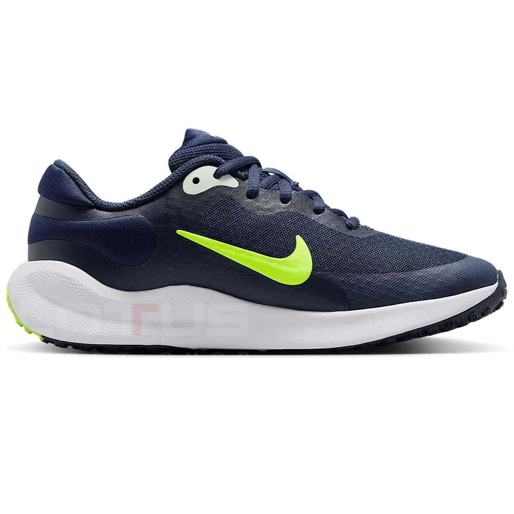 ДЕТСКИ МАРАТОНКИ ЗА МОМЧЕ NIKE FB7689-403 REVOLUTION 7 (GS) ТЪМНОСИНИ - lotus-sport.bg