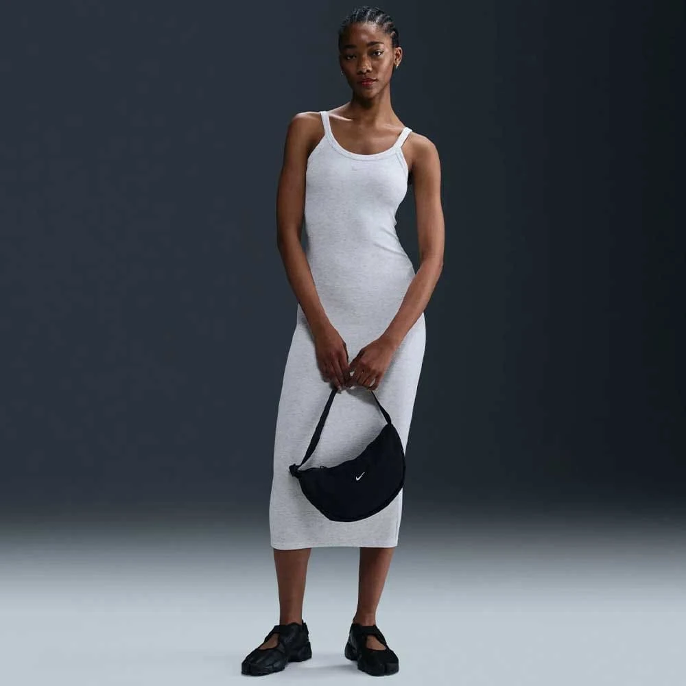 ДАМСКА РОКЛЯ NIKE HJ0710-051 NSW CHLL KNT MRIB TNK DRS БЯЛА - lotus-sport.bg