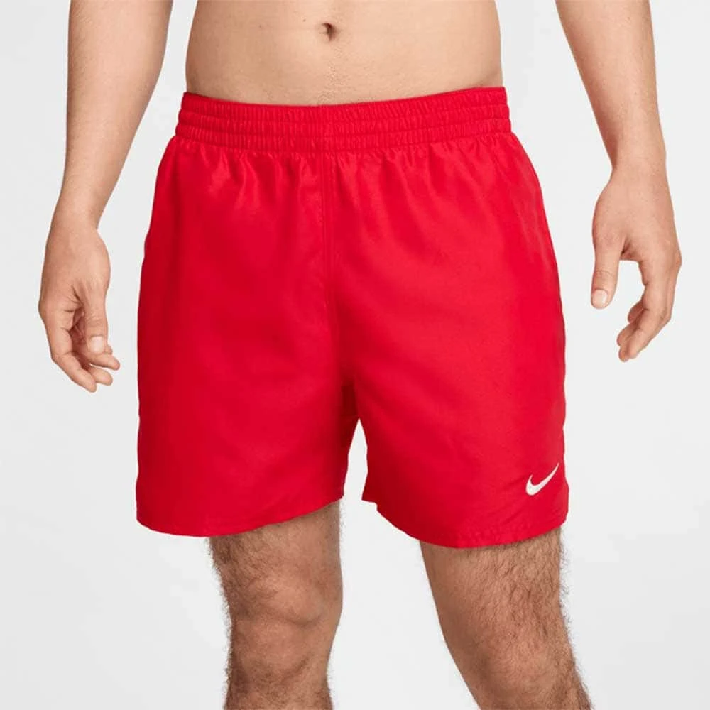 МЪЖКИ ПЛУВНИ ШОРТНИ NIKE NESSF560-614 5IN VOLLEY SHORT ESS ЧЕРВЕНИ - lotus-sport.bg