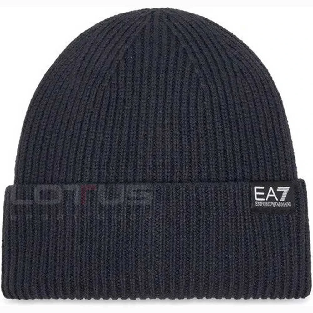 ЗИМНА ШАПКА EA7 EMPORIO ARMANI 7X000312-UB102 MOUNTAIN U CORE BEANIE PC/WO ТЪМНОСИНЯ - lotus-sport.bg