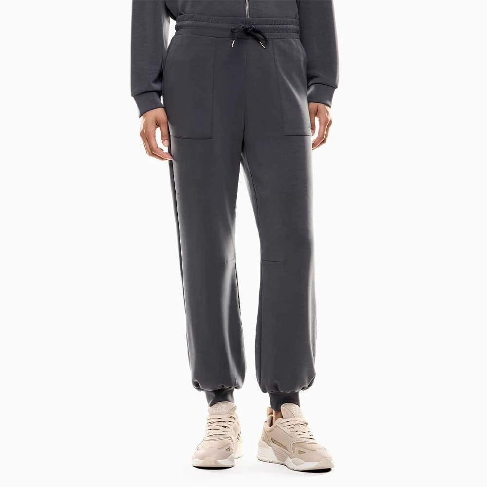 ДАМСКО ДОЛНИЩЕ EA7 EMPORIO ARMANI 7W000193-U8117 CORE LADY RELAX PANTS CH ТЪМНОСИВО - lotus-sport.bg