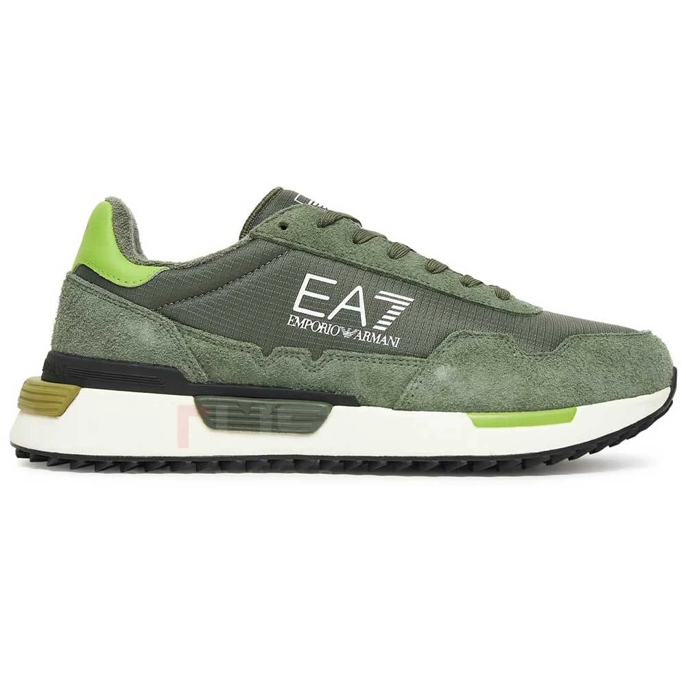 МЪЖКИ МАРАТОНКИ EA7 EMPORIO ARMANI 7X000380-MZ228 VINTAGE ТЪМНОЗЕЛЕНИ - lotus-sport.bg