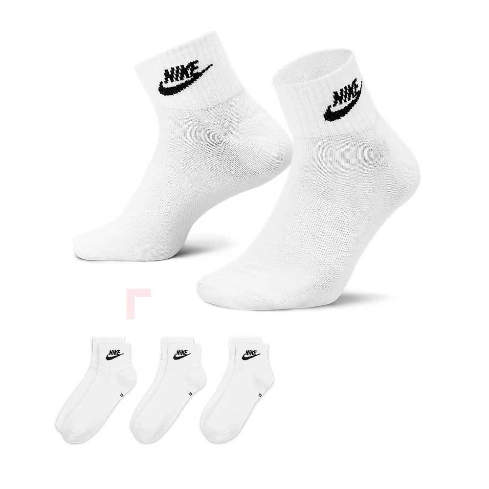 ЧОРАПИ NIKE DX5074-101 NSW EVERYDAY ESSENTIAL ANKLE 3PR БЕЛИ - lotus-sport.bg