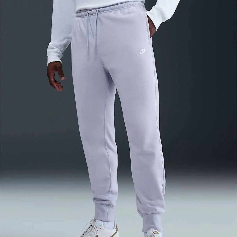 МЪЖКО ДОЛНИЩЕ NIKE FN3801-057 CLUB FT JOGGER СИВО-СИНЬО - lotus-sport.bg