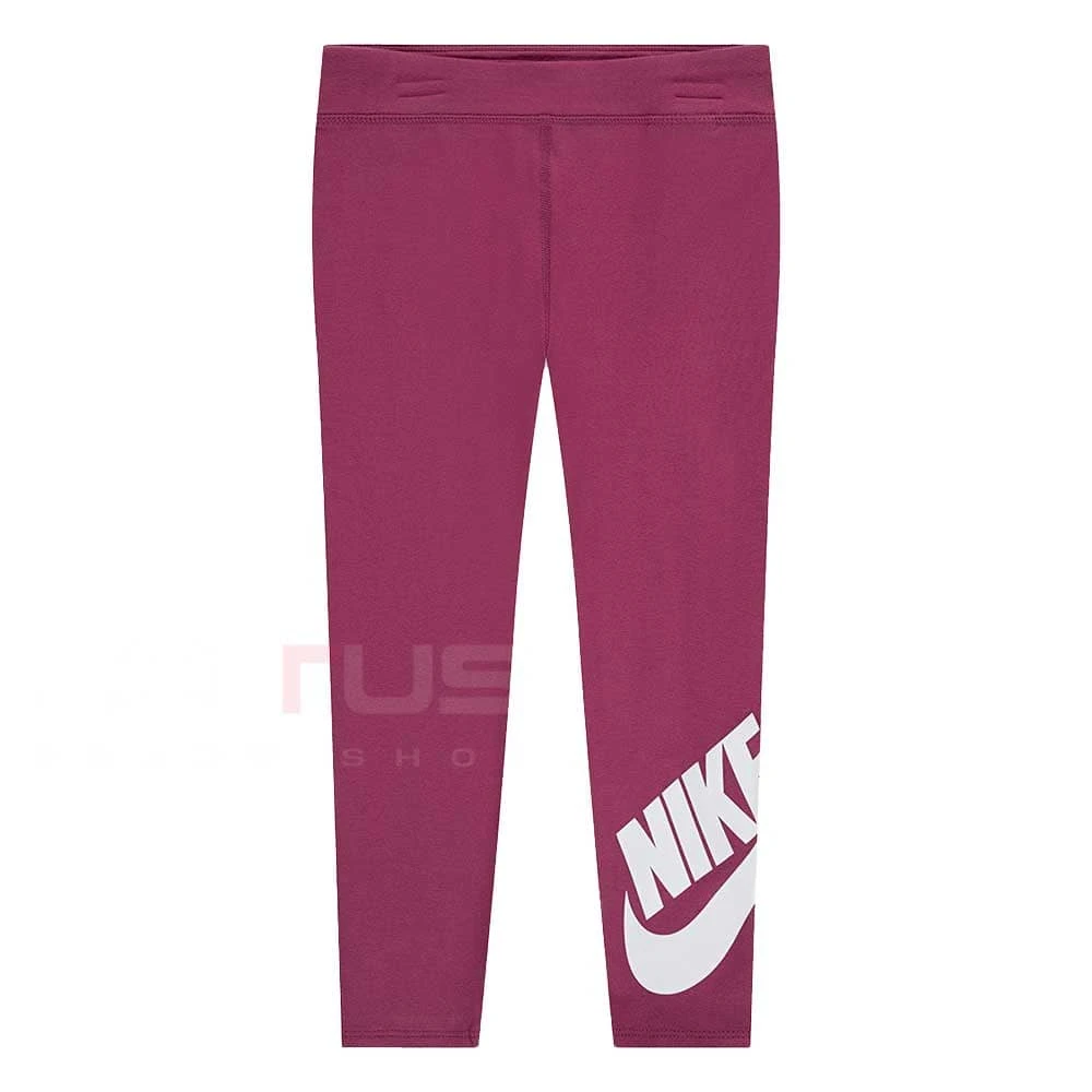 ДЕТСКИ КЛИН ЗА МОМИЧЕ NIKE 36M316-ADZ CLUB HBR HIGH RISE LEGGING РОЗОВО-ЛИЛАВ - lotus-sport.bg