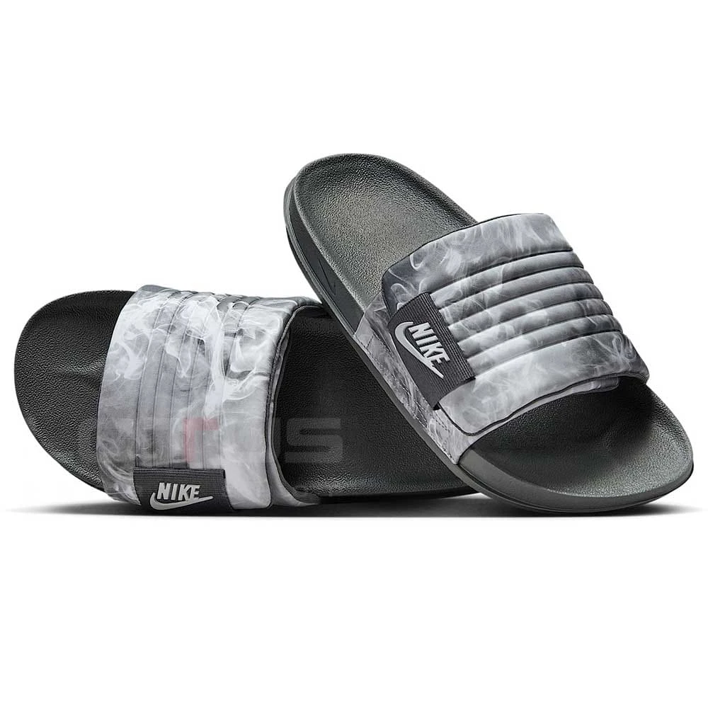 МЪЖКИ ЧЕХЛИ NIKE HQ2178-001 OFFCOURT ADJUST SLIDE PR СИВИ - lotus-sport.bg