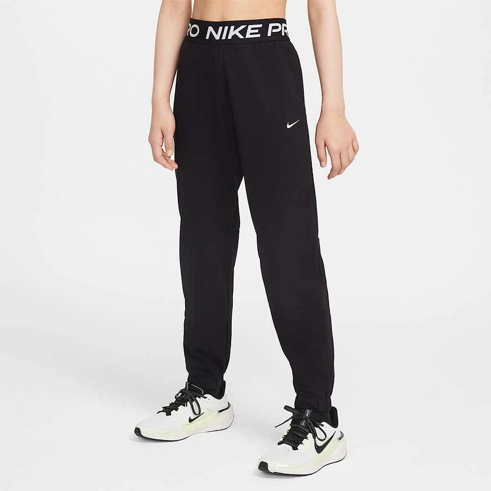 ДЕТСКО ДОЛНИЩЕ ЗА МОМИЧЕ NIKE HV0289-011 PRO DF FLC JGGR ЧЕРНО - lotus-sport.bg