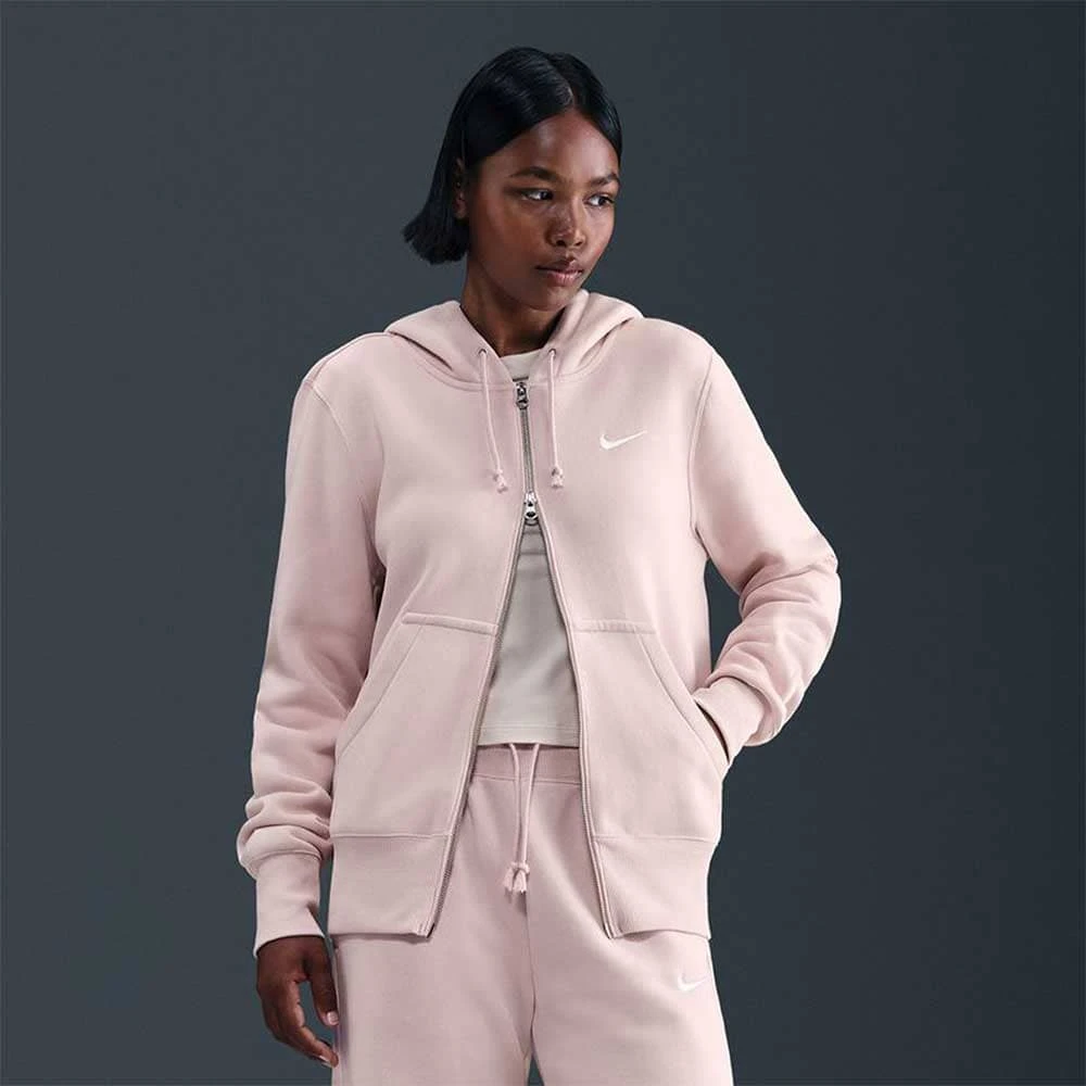 ДАМСКО ГОРНИЩЕ NIKE HJ0995-667 NSW PHNX FLC STD FZ HDY БЛЕДОРОЗОВО - lotus-sport.bg