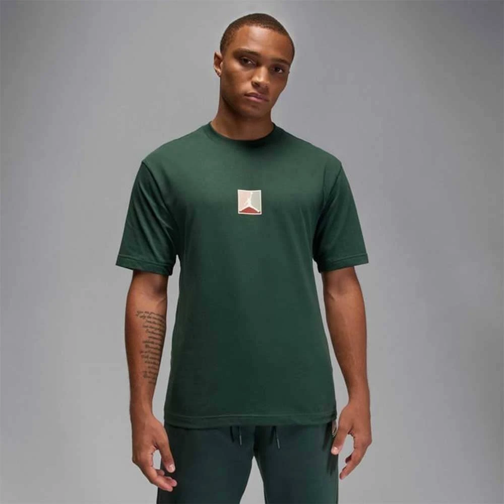 МЪЖКА ТЕНИСКА NIKE HQ8942-316 JORDAN BRK BL 3.0 SS CREW ЗЕЛЕНА - lotus-sport.bg