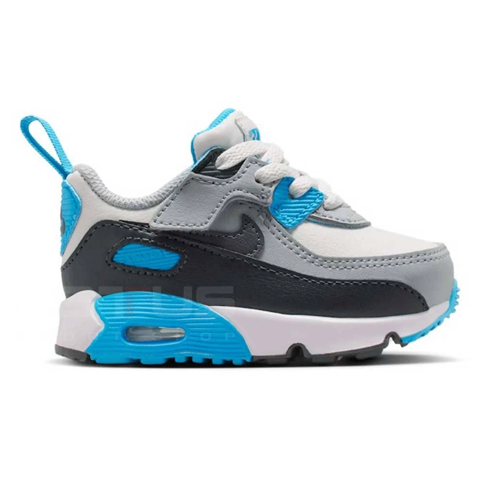 ДЕТСКИ МАРАТОНКИ ЗА МОМЧЕ NIKE IH1418-034 AIR MAX 90 EASYON TD СИВИ/СИНИ - lotus-sport.bg