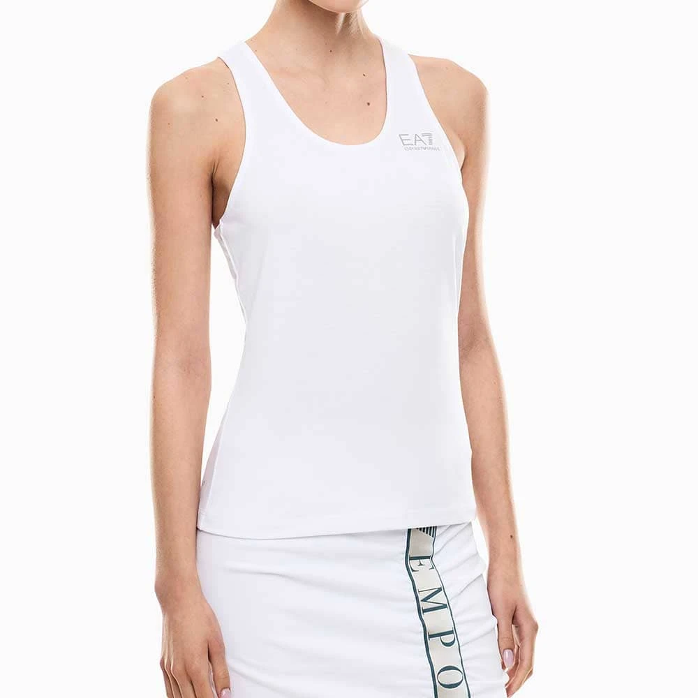 ДАМСКИ ПОТНИК EA7 EMPORIO ARMANI 7W001147-U0002 NATURAL VENTUS7 W TANK БЯЛ - lotus-sport.bg