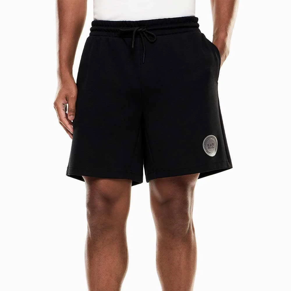 МЪЖКИ КЪСИ ПАНТАЛОНИ EA7 EMPORIO ARMANI 7X000458-UC001 U SHORTS CO PL ЧЕРНИ - lotus-sport.bg