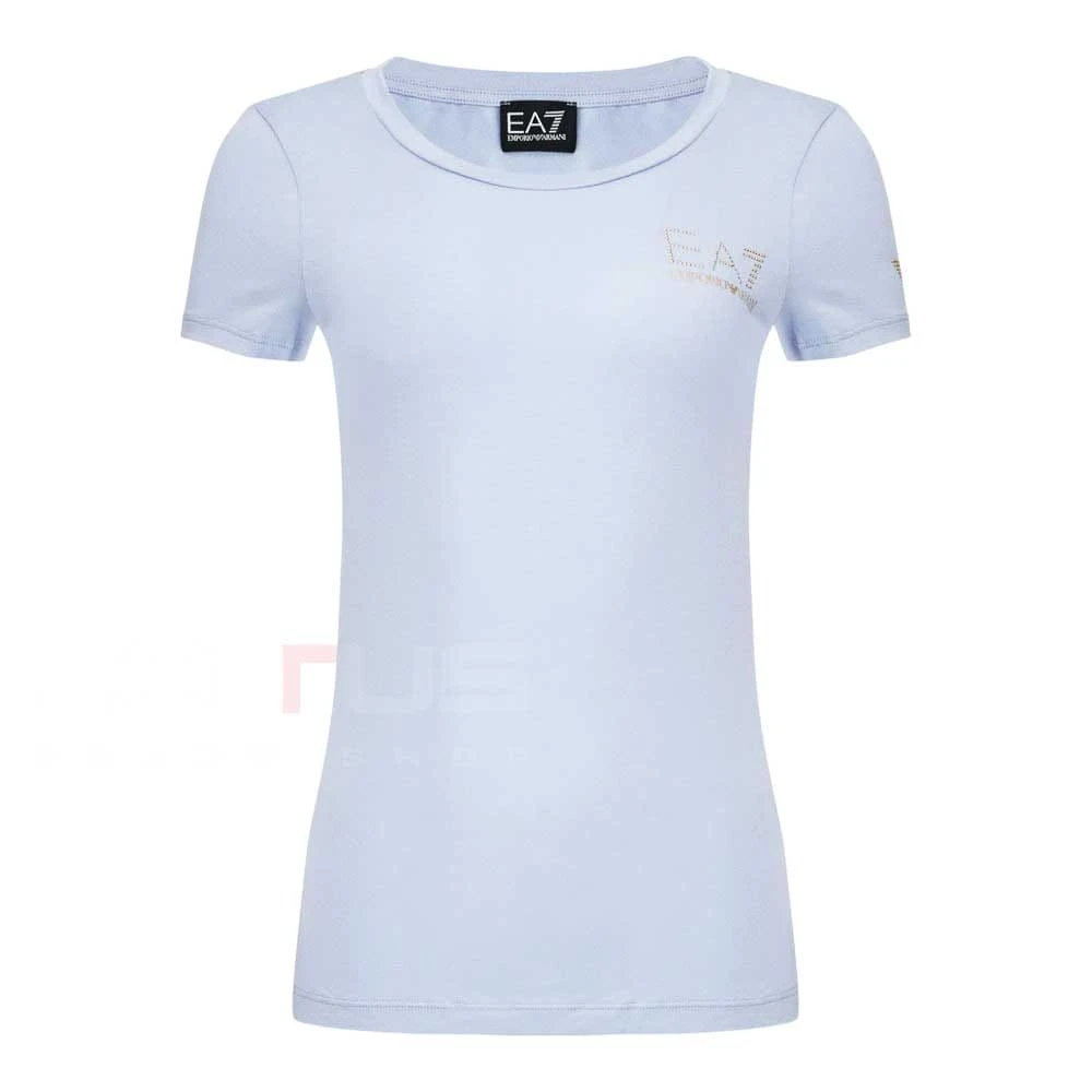 ДАМСКА ТЕНИСКА EA7 EMPORIO ARMANI 8NTT65-U9309 EVOLUTION W TEE SS СВЕТЛОСИНЯ - lotus-sport.bg