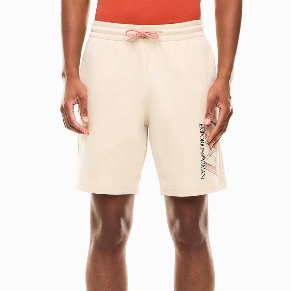 МЪЖКИ КЪСИ ПАНТАЛОНИ EA7 EMPORIO ARMANI 7M001315-U1088 VISIBILITY M SHORTS COFT БЕЖОВИ - lotus-sport.bg