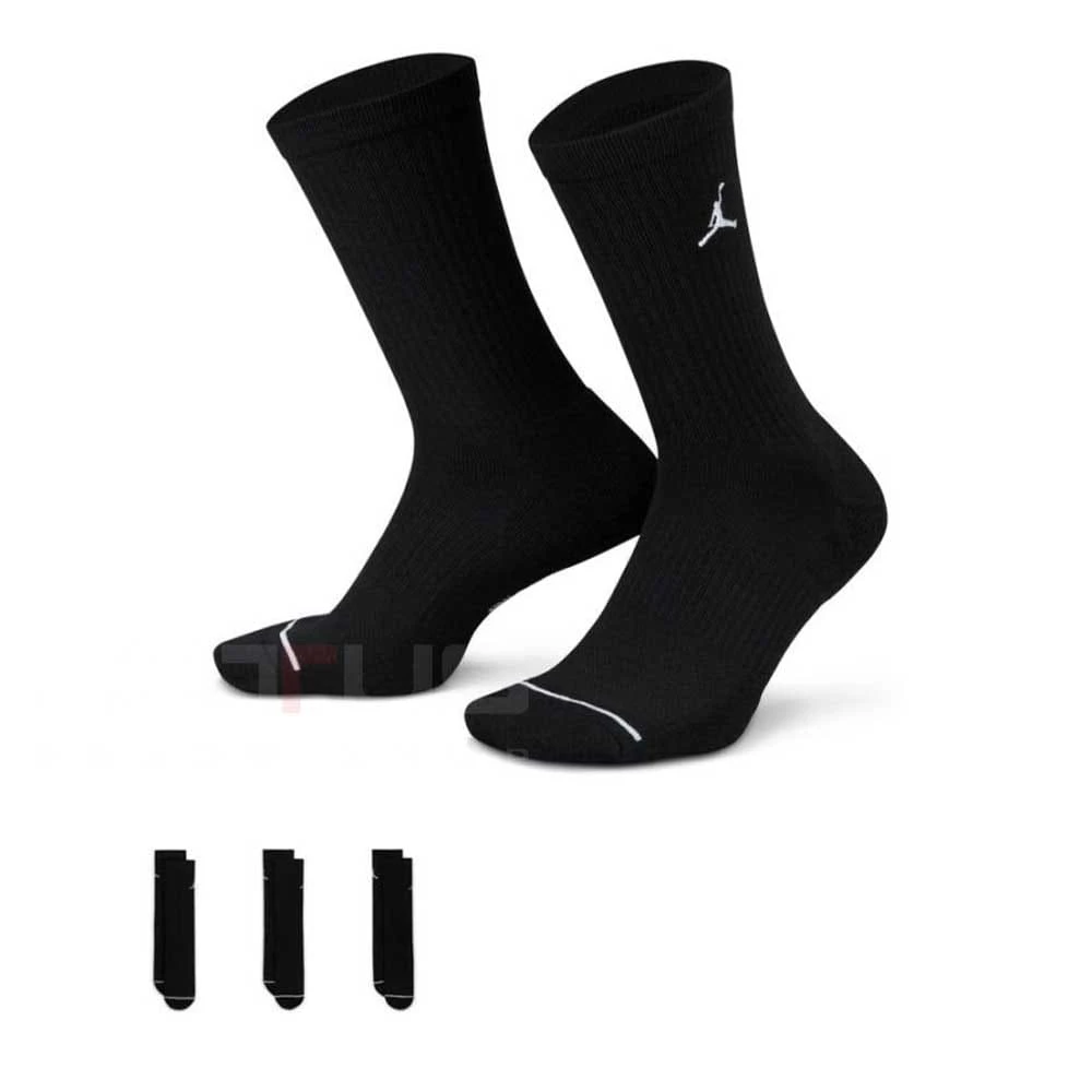 ЧОРАПИ NIKE DX9632-010 JORDAN ED CUSH POLY CREW 3PR 144 ЧЕРНИ - lotus-sport.bg