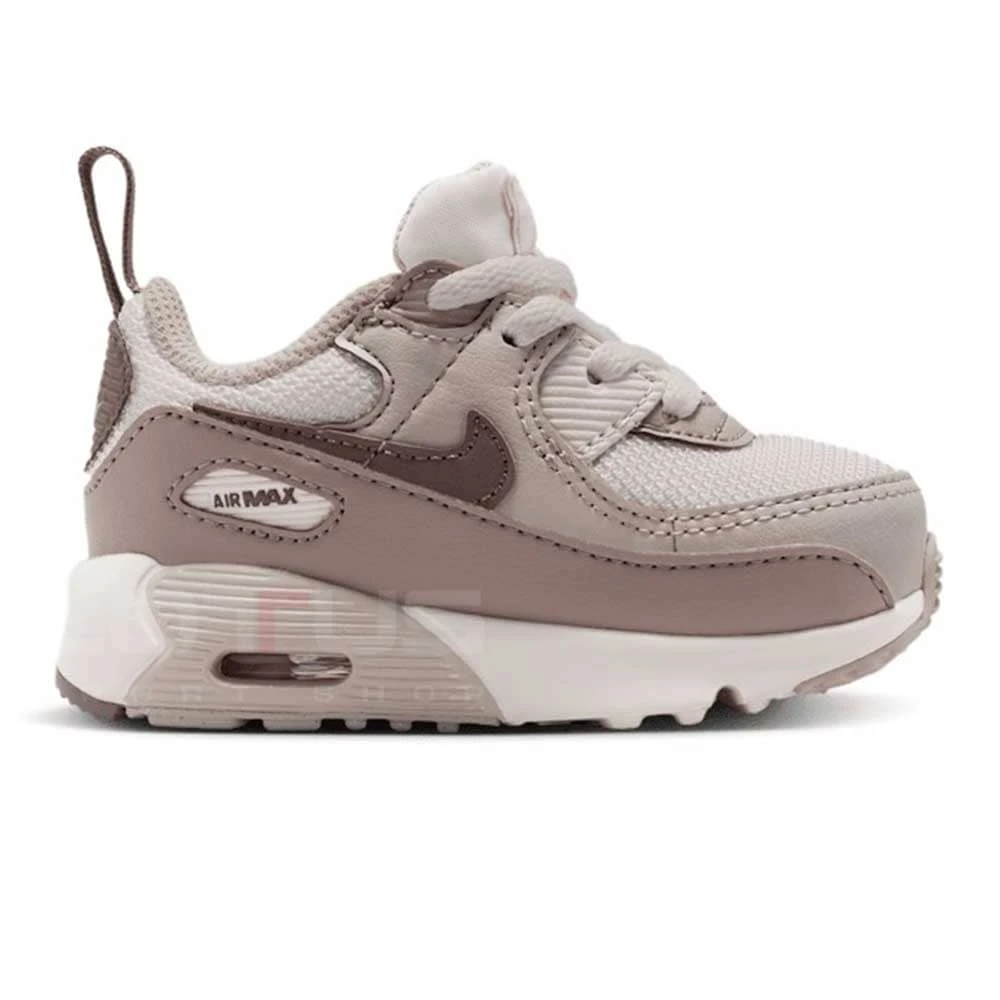 ДЕТСКИ МАРАТОНКИ ЗА МОМИЧЕ NIKE IQ0097-003 AIR MAX 90 EASYON MESH TD БЕЖОВИ - lotus-sport.bg