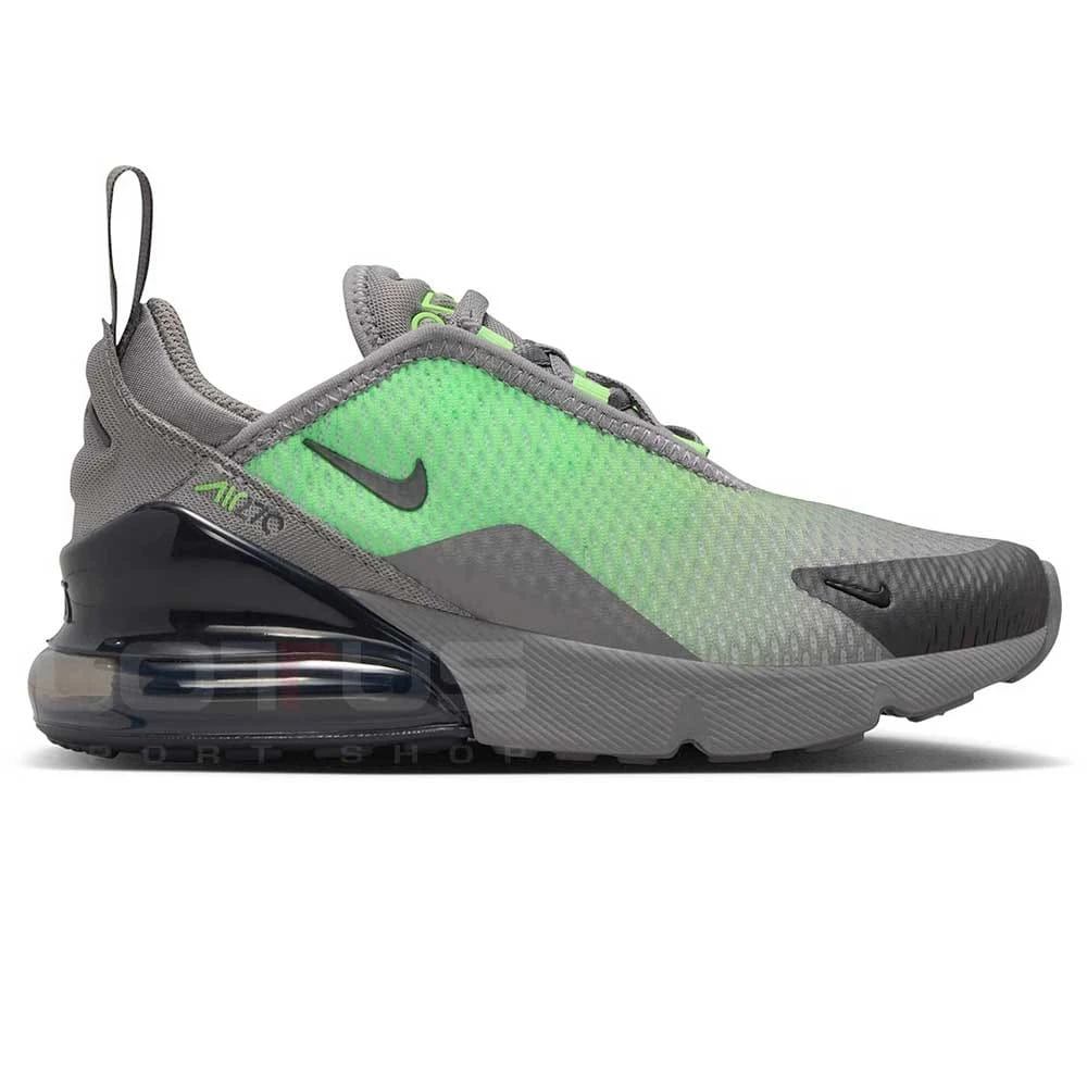 ДЕТСКИ МАРАТОНКИ ЗА МОМЧЕ NIKE AO2372-046 AIR MAX 270 PS СИВИ - lotus-sport.bg
