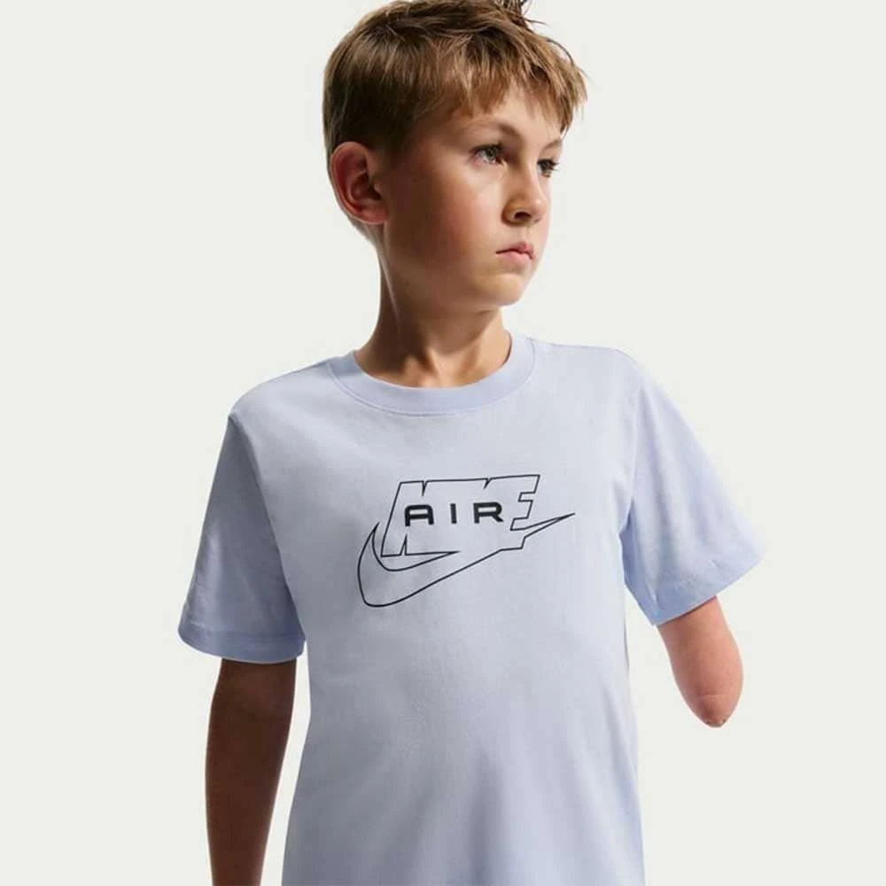 ДЕТСКА ТЕНИСКА ЗА МОМЧЕ NIKE II0287-407 NSW TEE AIR СИНЯ - lotus-sport.bg