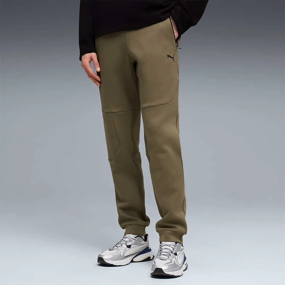 МЪЖКО ДОЛНИЩЕ PUMA 63441681 PUMATECH SWEATPANTS DK ЗЕЛЕНО - lotus-sport.bg