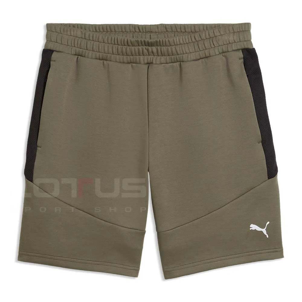 МЪЖКИ КЪСИ ПАНТАЛОНИ PUMA 69219281 EVOSTRIPE SHORTS DK ЗЕЛЕНИ - lotus-sport.bg