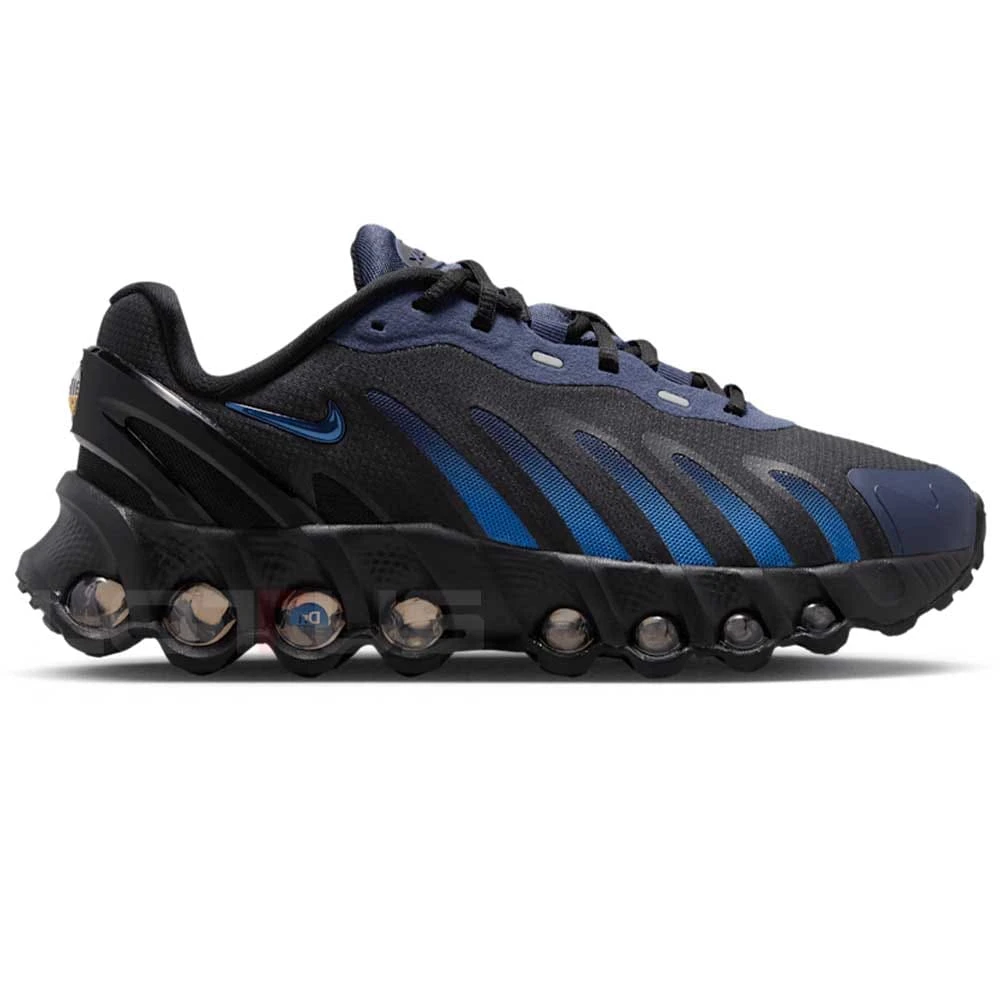 ДЕТСКИ МАРАТОНКИ ЗА МОМЧЕ NIKE HF7310-021 AIR MAX DN8 GS ЧЕРНИ/СИНИ - lotus-sport.bg
