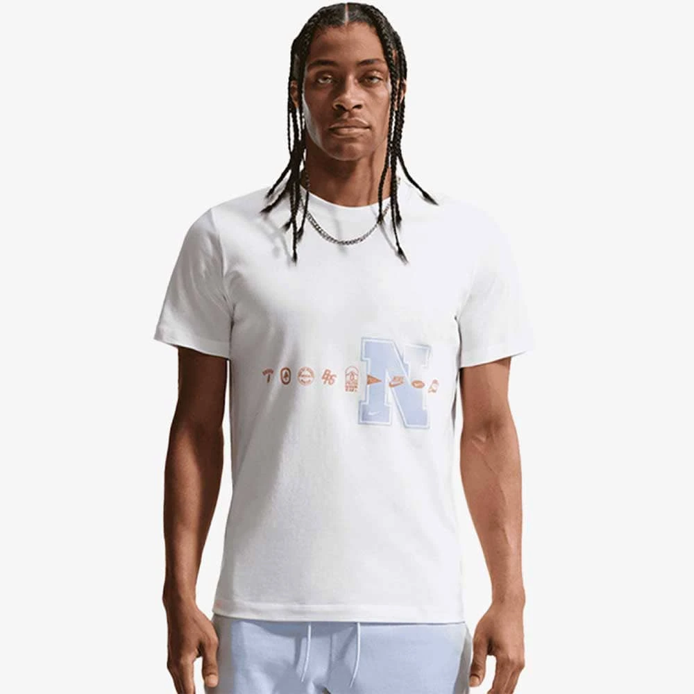 МЪЖКА ТЕНИСКА NIKE IH1345-100 NSW TEE STD CELEBRATE BRAND БЯЛА - lotus-sport.bg