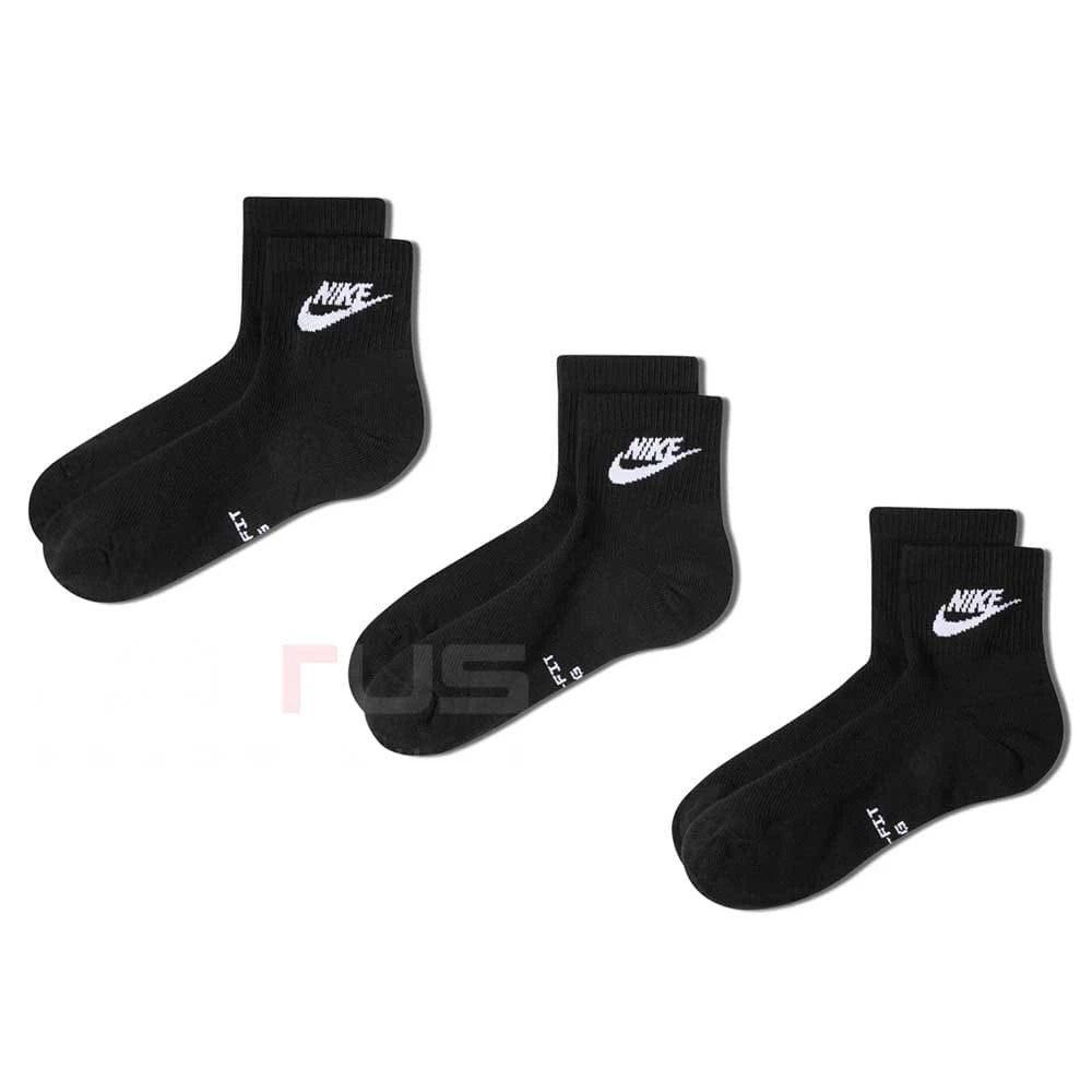ЧОРАПИ NIKE IH8523-902 ED ELVD ANK 3P FUTRA ЧЕРНИ - lotus-sport.bg